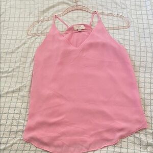 LOFT Light Pink Camisole Top ( XSP )